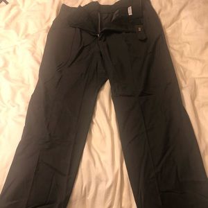 Italian pleated dress pants.